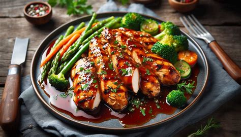 Grilované mäso s omáčkou