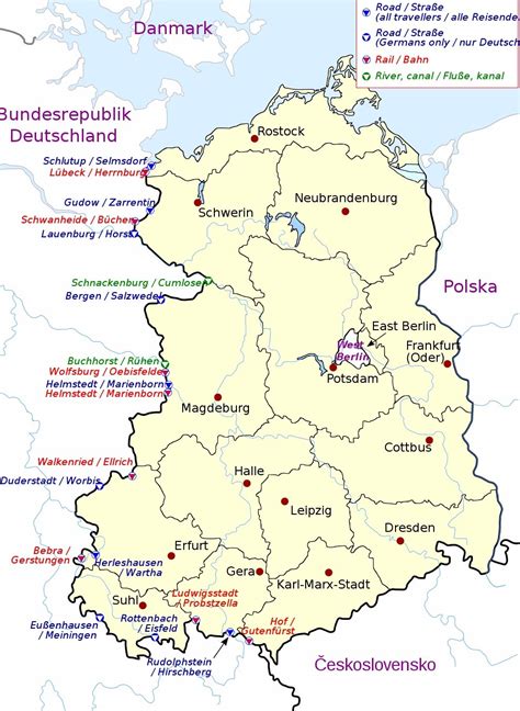 Mapa Nemecka s vyznačenými kulinárskymi oblasťami
