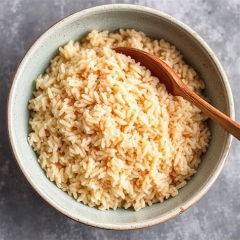 Štruktúra hnedej a bielej ryže