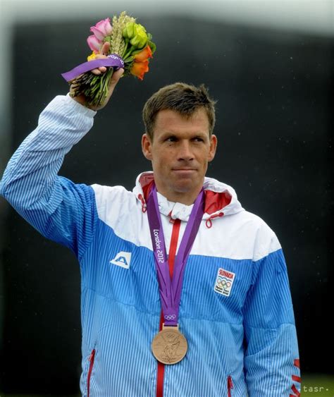 Michal Martikán s olympijskou medailou