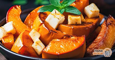 Pečená tekvica s olivami a syrom