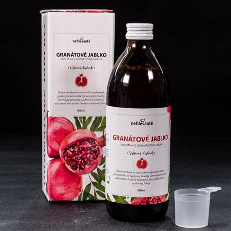 Zloženie granátového jablka