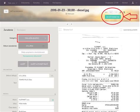 Schematické znázornenie toku dát v účtovnom softvéri