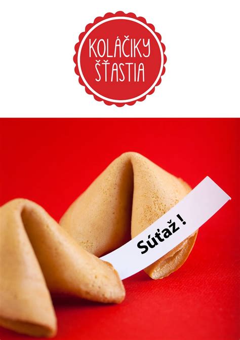 Ilustračná fotografia koláčikov šťastia