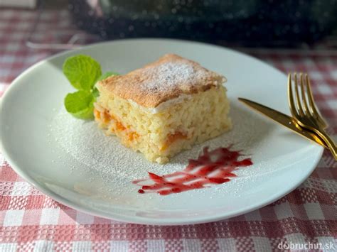 Servírovaný ryžový nákyp