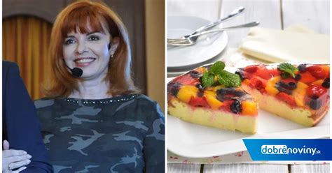 Zuzana Tlučková a jej tvarohový koláč