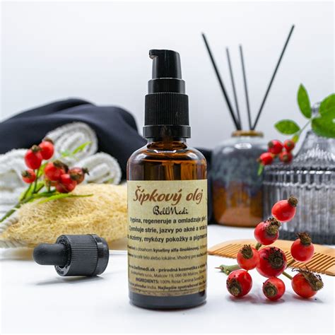 Šípkový olej ako kozmetický produkt