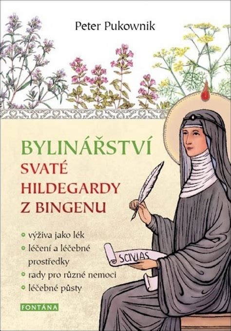 Portrét svätej Hildegardy z Bingenu