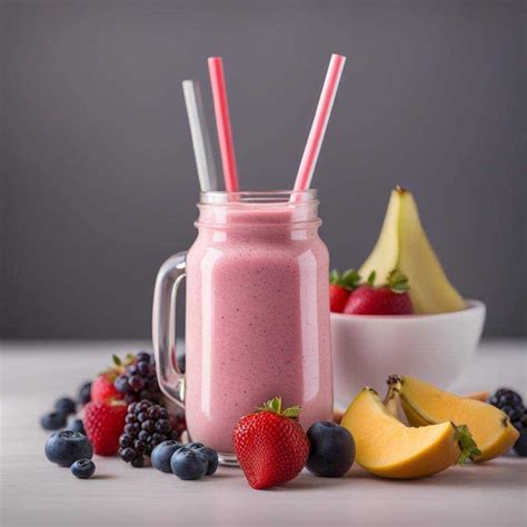 Mix pohára s ovocným smoothie