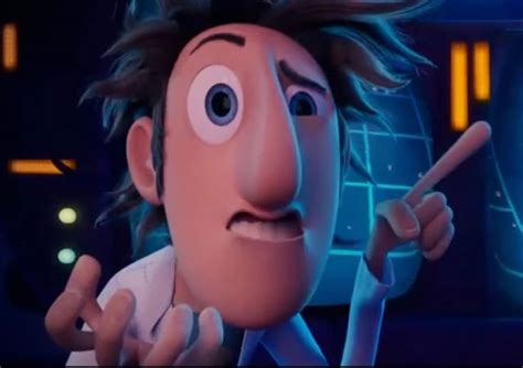 Flint Lockwood predstavuje svoj vynález FLDSMDFR