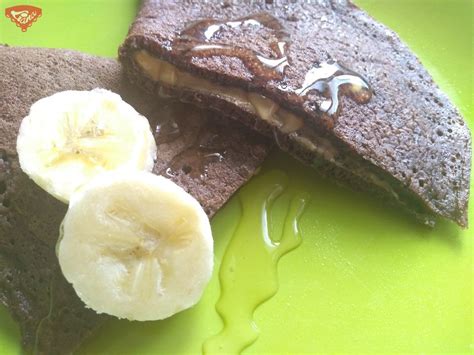 Čokoládové palacinky s banánmi
