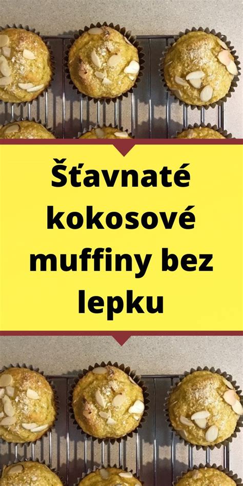 Kokosové muffiny plnené ako anglické