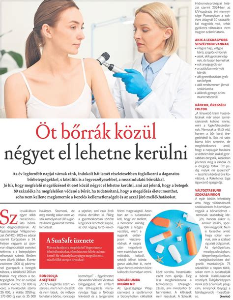 Infografika o prevencii rakoviny kože