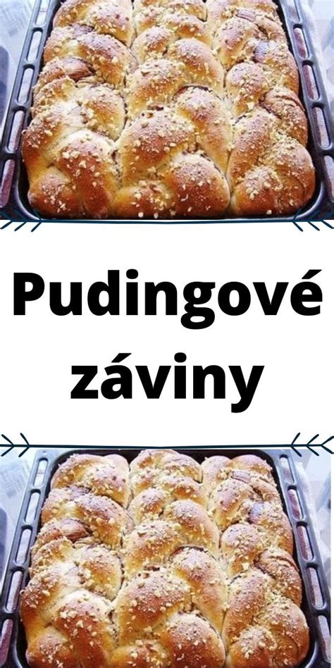 Zapečené pudingové záviny