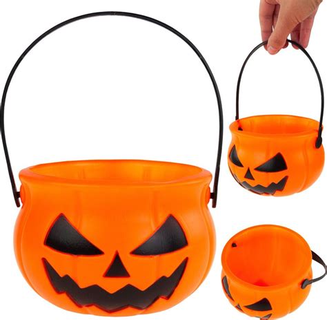 Halloweenske vedierko tekvica na sladkosti