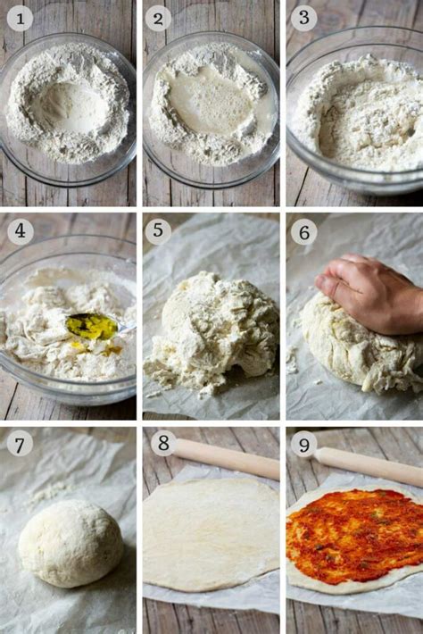 Proces kysnutia cesta na pizzu