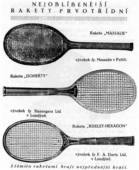 História tenisovej rakety