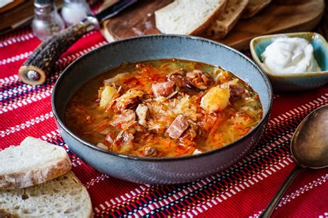 Servírovaná kapustnica