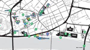 Mapa atrakcií v ZOC KORAL