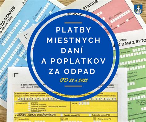 Infografika: Štruktúra miestnych daní a poplatkov
