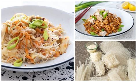 ryžové rezance niťovky