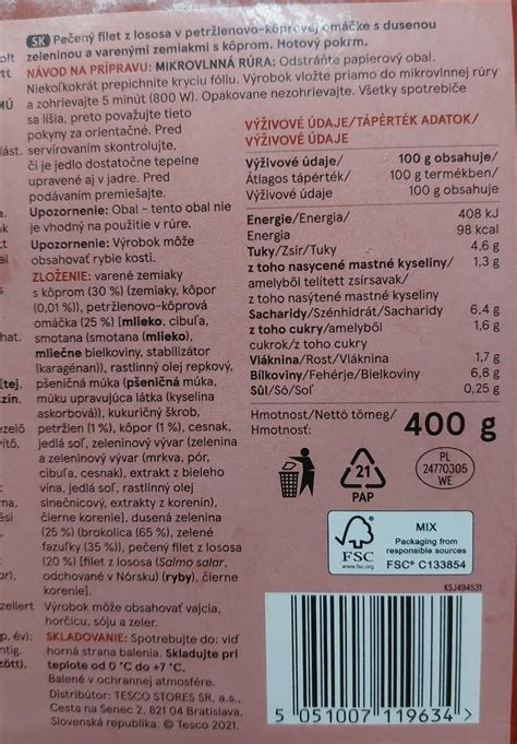 Nutričné hodnoty lososa