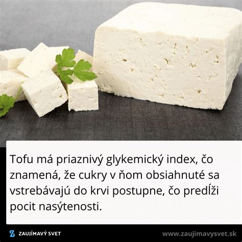 Ilustrácia nutričných hodnôt tofu