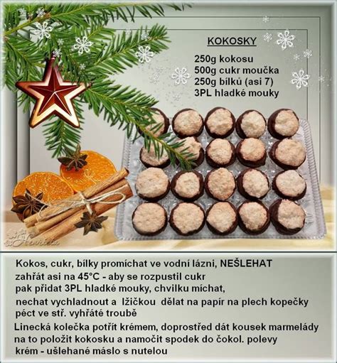 Ilustrácia rôznych druhov vianočného pečiva