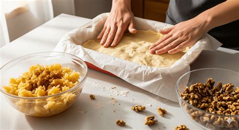 Ilustrácia tvarovania a plnenia moravského koláča