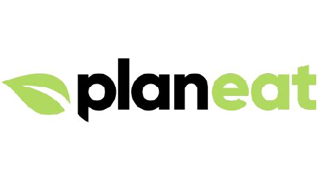 Logo Planeat s textom o udržateľnom chudnutí