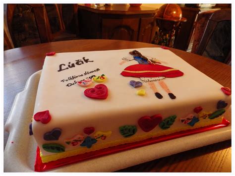 Torta s motívom škôlky