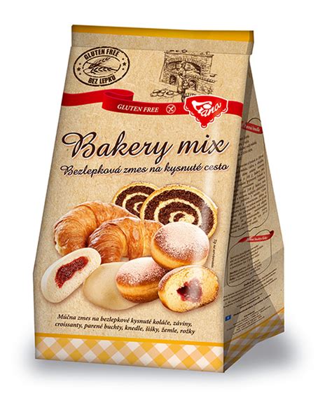 Balenie bezlepkovej múčnej zmesi na kysnuté cesto