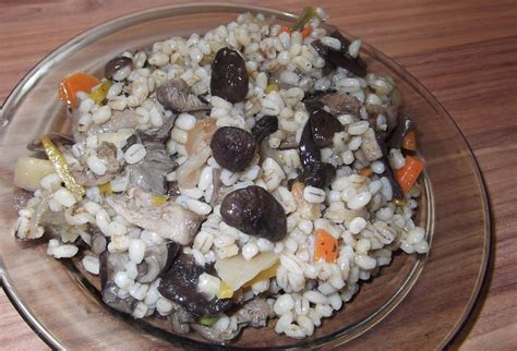 Hotové rizoto s jačmennými krúpami