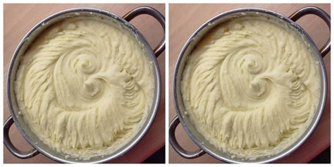 Schéma správnej a nesprávnej prípravy zemiakovej kaše