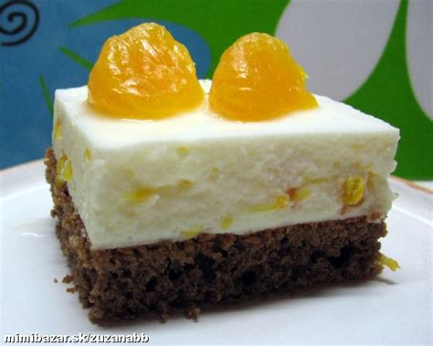 Príprava cesta na mandarinkové rezy