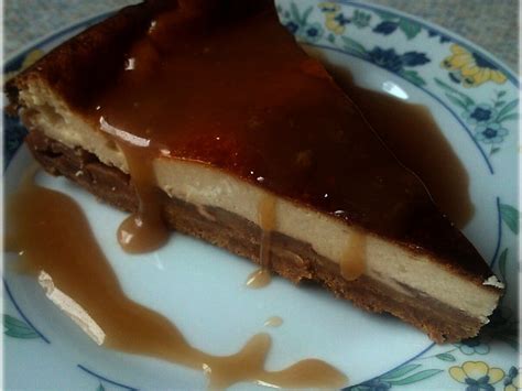 Cheesecake s karamelovou polevou