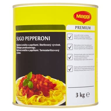 Ilustrácia s ingredienciami na omáčku sugo pepperoni