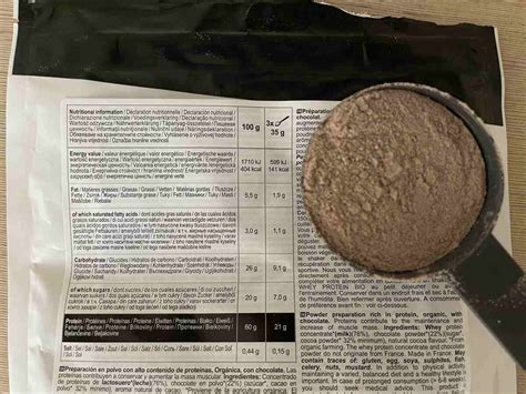 Zloženie konopného proteínu