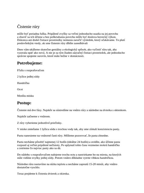 Infografika s tipmi na čistenie rúry