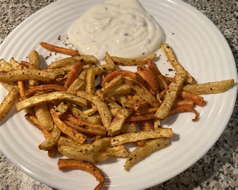 Zeleninové hranolky pečené v rúre