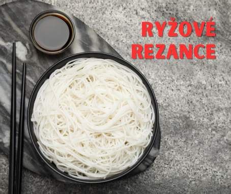 Ilustrácia ryžových rezancov
