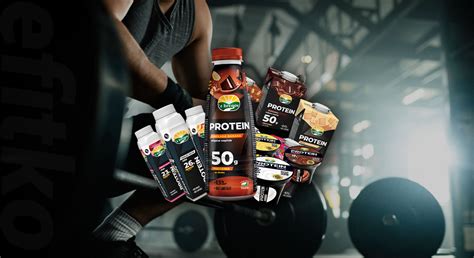 Ukážka proteínových produktov