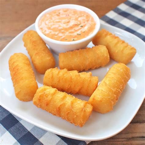 Rôzne druhy dipov k zemiakovým kroketám