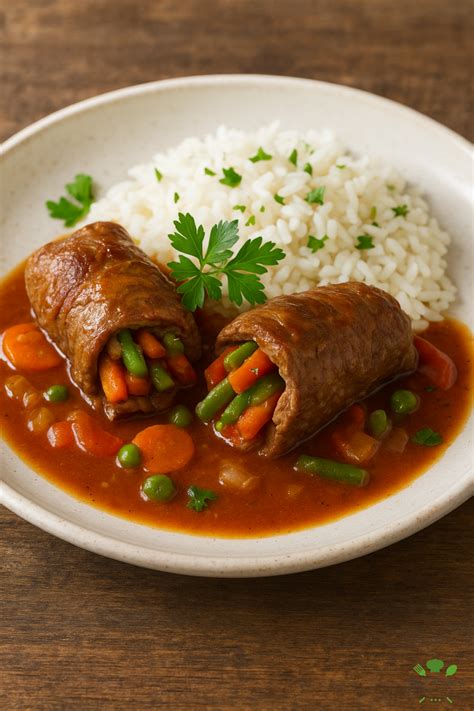 závitky so zeleninou a smotanovou zálievkou