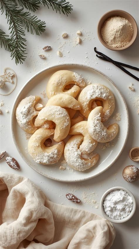 bezlepkové vanilkové rožky