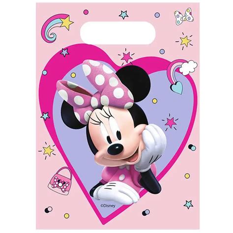 Ukážka rôznych detských zástery s motívom Minnie