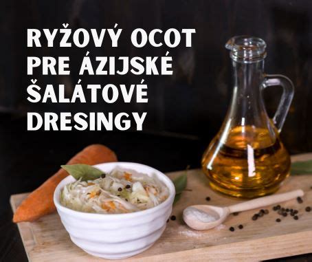 Zloženie ryžového octu