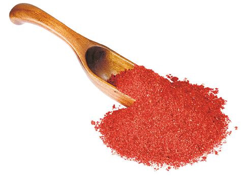 Mletá červená paprika a rôzne druhy korenia