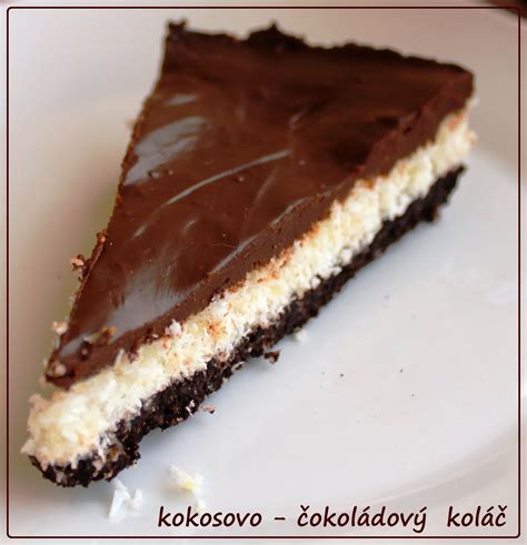 Kokosovo-čokoládový koláč bez múky