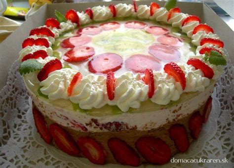 Tvarohovo-ovocná torta
